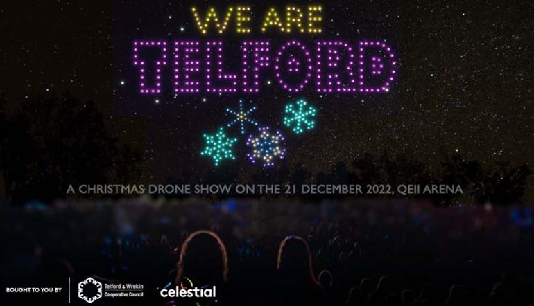 ‘We Are Telford’ Festive Drone Show - Wheelchair Accessible Area